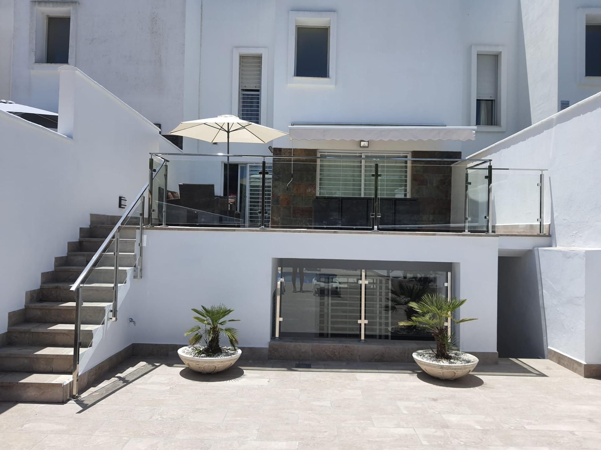 Terrace of Single-family semi-detached for sale in Chiclana de la Frontera  with Private garden, Terrace and Swimming Pool