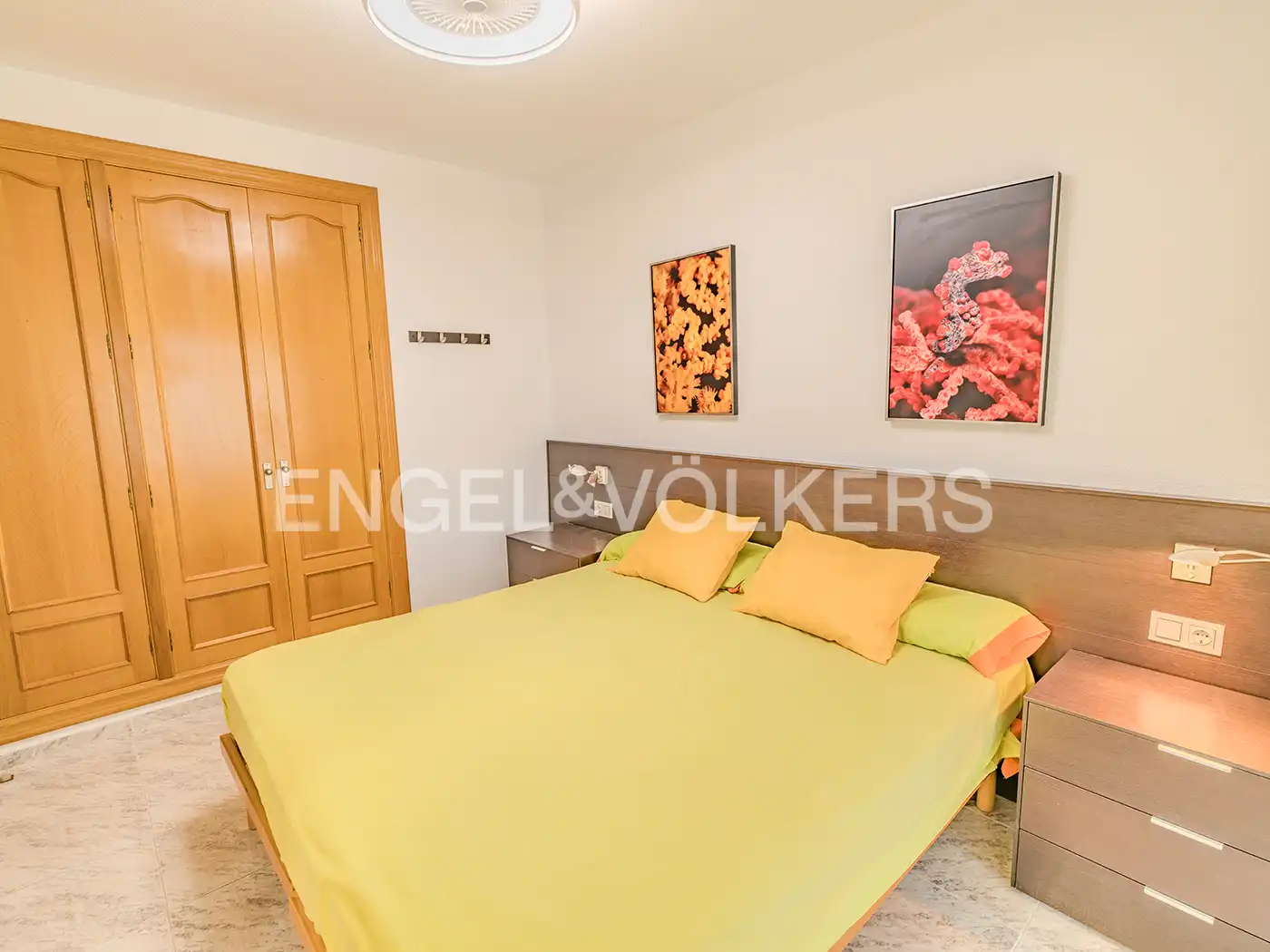Schlafzimmer von Wohnung zum Verkauf in Alicante / Alacant mit Klimaanlage, Heizung und Gemeinschaftspool