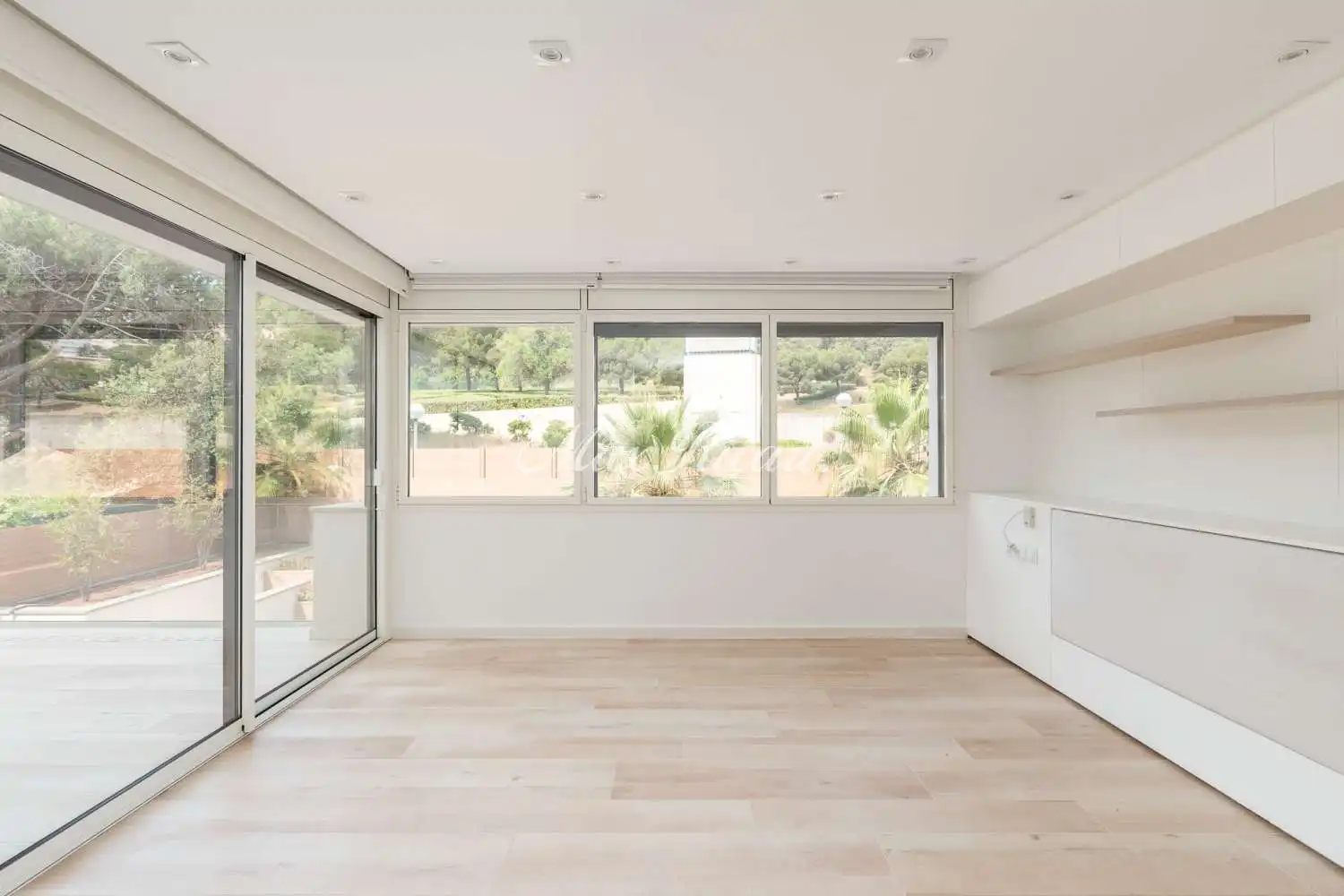 Sala de estar de Casa o chalet en venta en Barcelona con Aire acondicionado, Calefacción y Terraza
