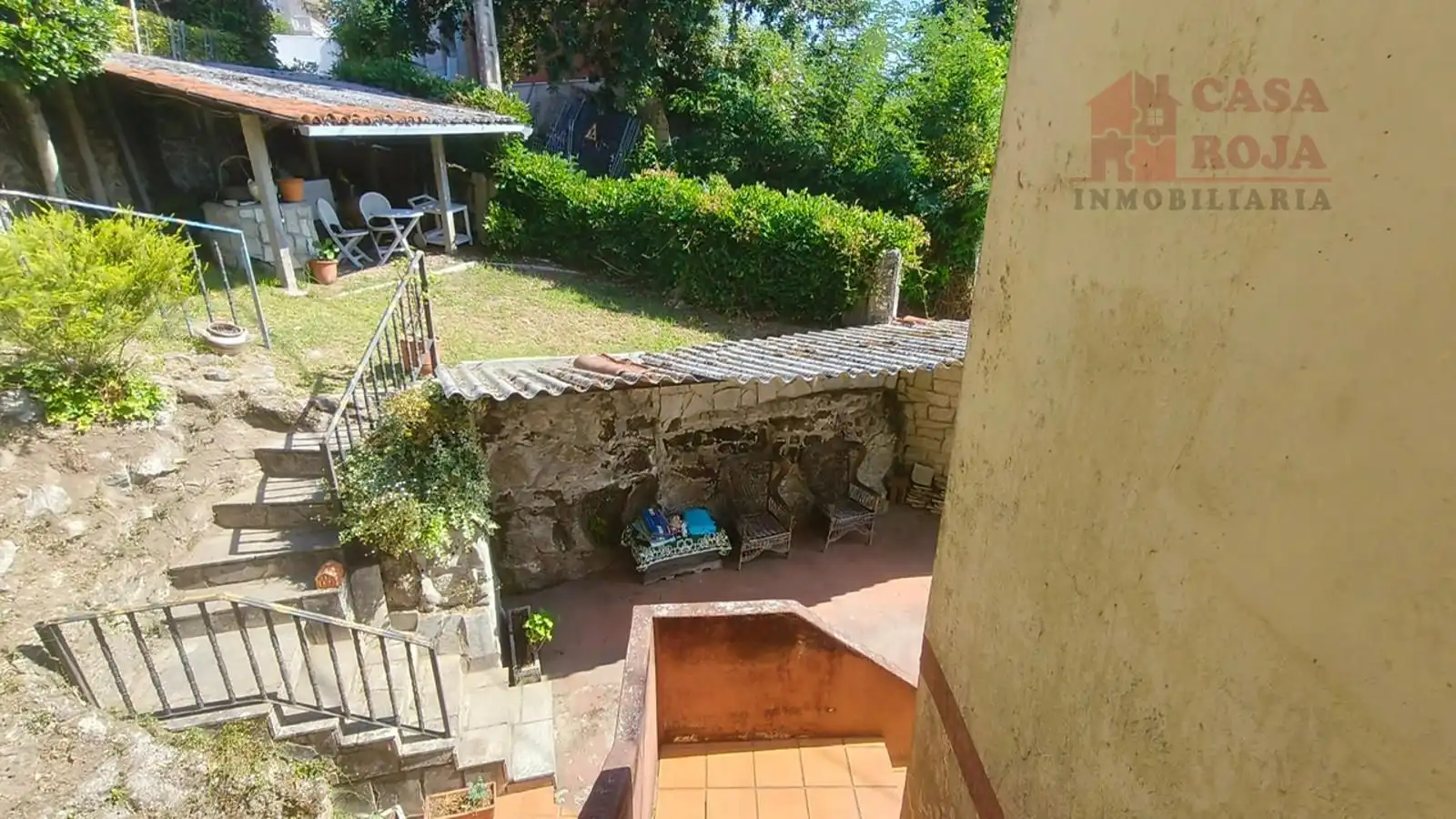 Garden of Houses for sale in Moaña  with Storage room and Furnished