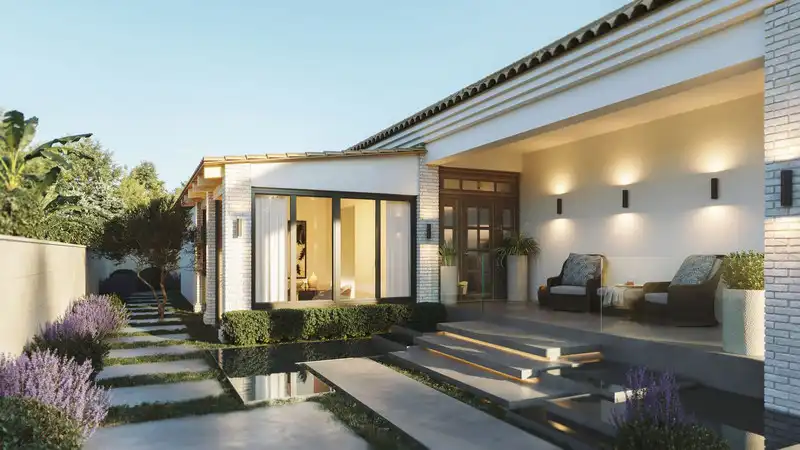 Exterior view of Houses for sale in Marbella  with Air Conditioner, Terrace and Storage room