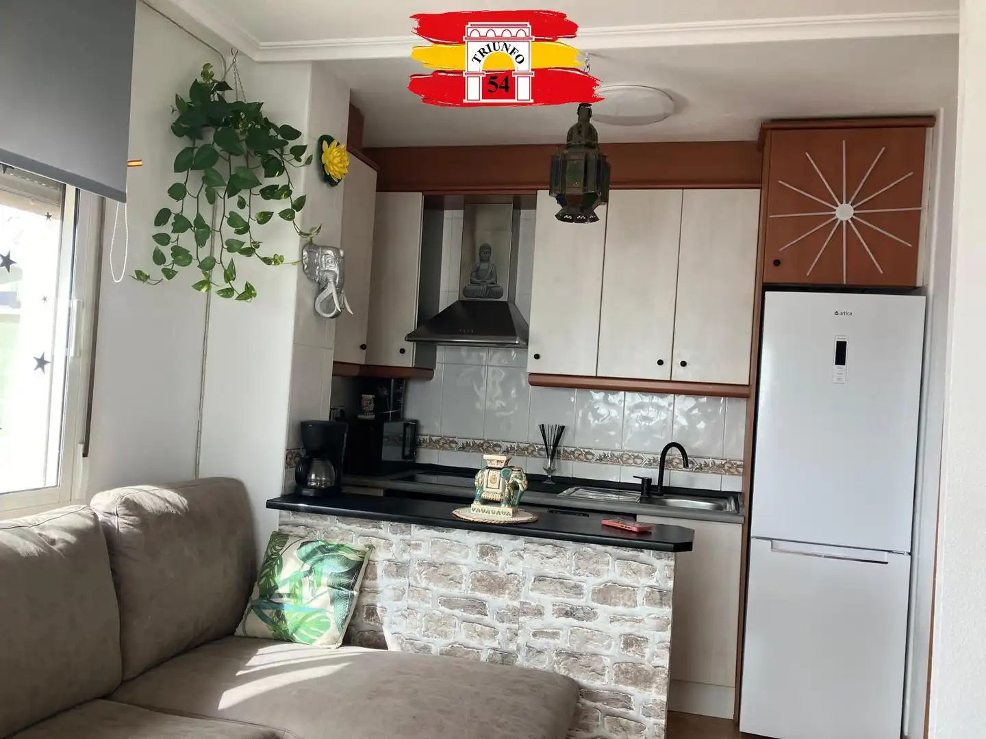 Cuina de Àtic en venda en Pilar de la Horadada amb Aire condicionat, Terrassa i Moblat