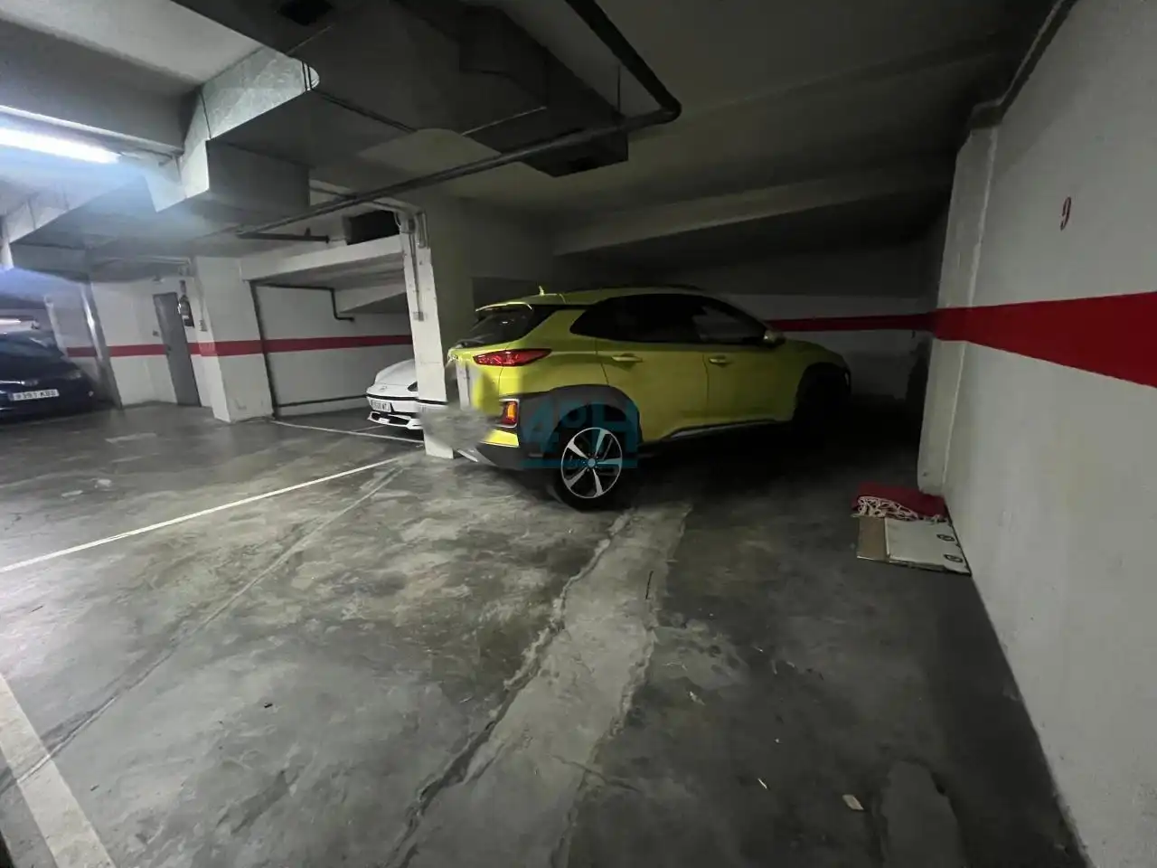 Parking of Flat for sale in Ourense Capital   with Heating, Parquet flooring and Storage room
