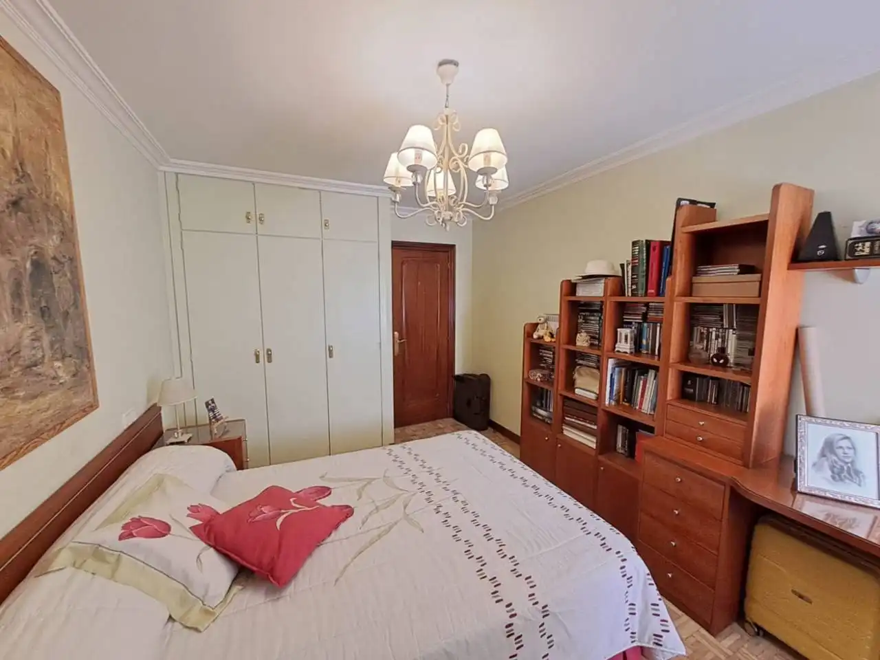 Bedroom of Flat for sale in Burgos  with Heating, Terrace and Alarm