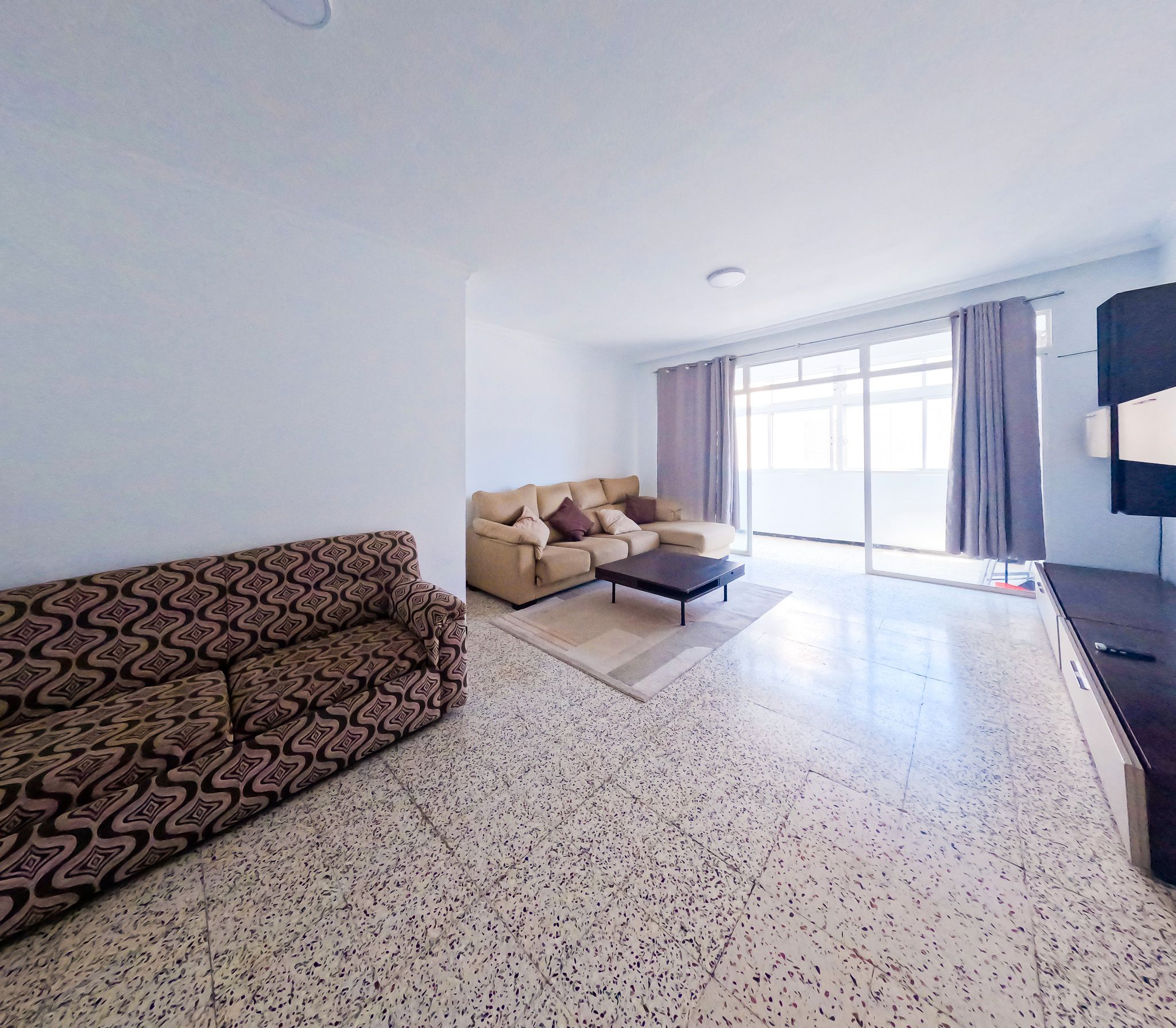 Living room of Flat for sale in Las Palmas de Gran Canaria  with Furnished and Balcony