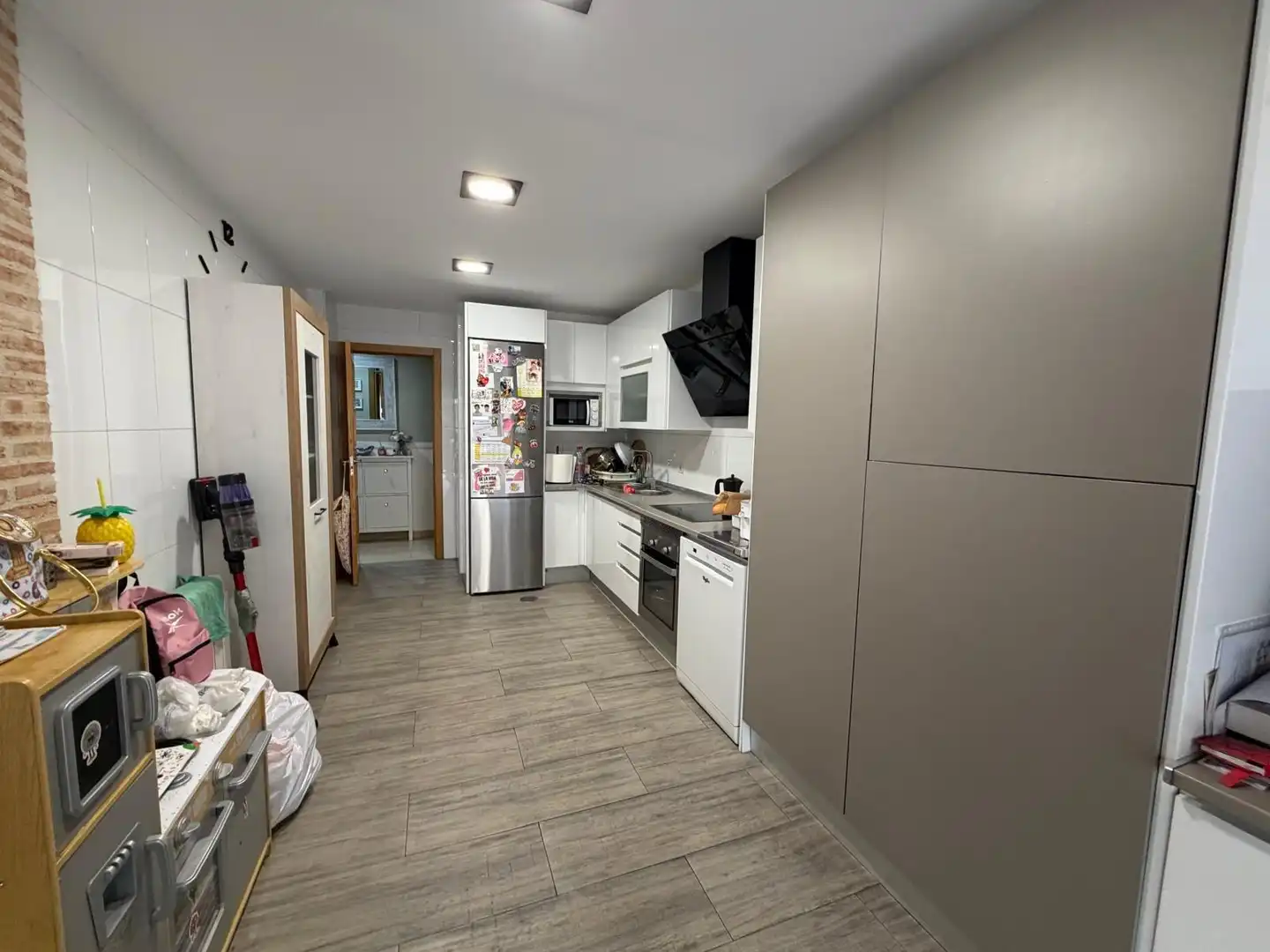 Cocina de Casa adosada en venta en Quintanar de la Orden con Aire acondicionado, Calefacción y Jardín privado