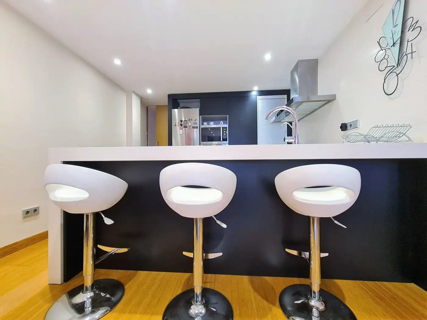 Kitchen of Flat for rent in Elche / Elx  with Air Conditioner, Heating and Parquet flooring