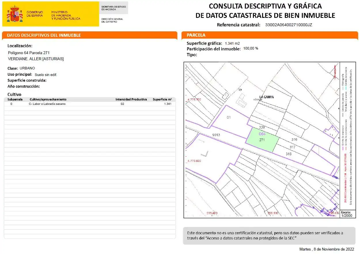 Lands and plots for sale in Aller, imagen 6