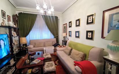 Living room of Flat for sale in Vigo   with Furnished and Balcony