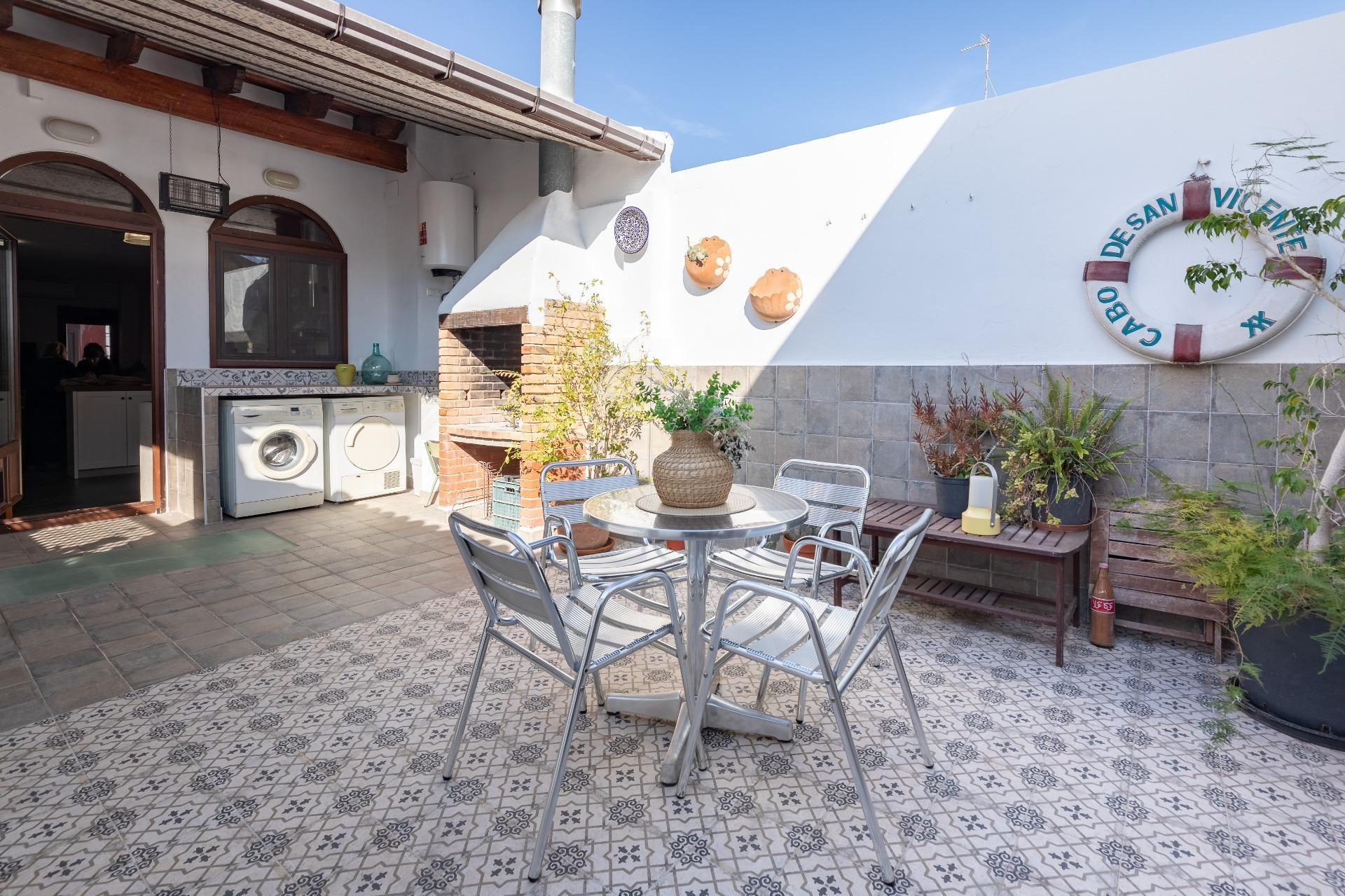 Terrace of House or chalet for sale in  Valencia Capital  with Heating, Terrace and Storage room