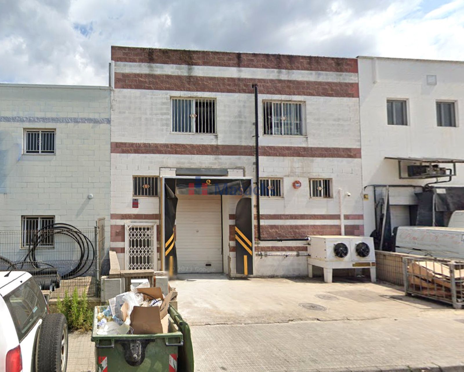 Vista exterior de Nau industrial de lloguer en Tordera