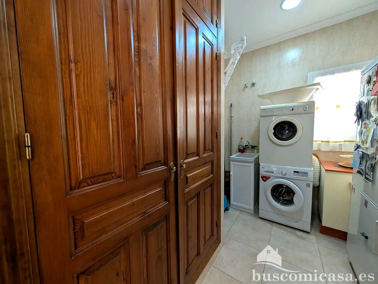 Cuina de Casa o xalet en venda en Linares amb Aire condicionat, Calefacció i Jardí privat