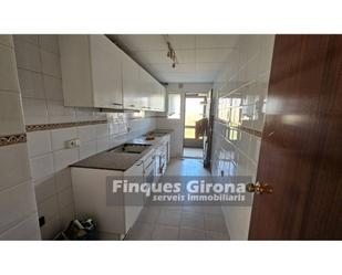 Kitchen of Flat for sale in Girona Capital  with Heating, Private garden and Swimming Pool