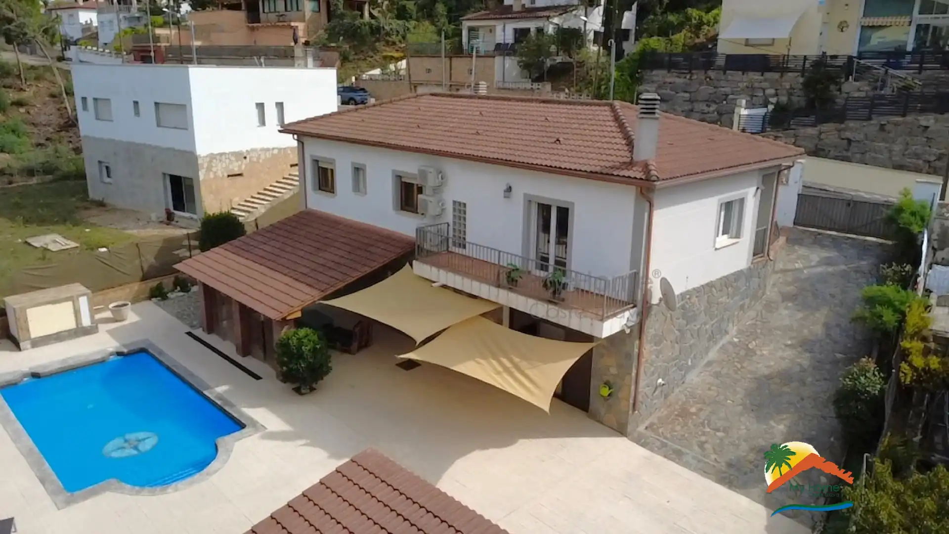 Casa amb piscina en venda a Aiguaviva Parc, imagen 37