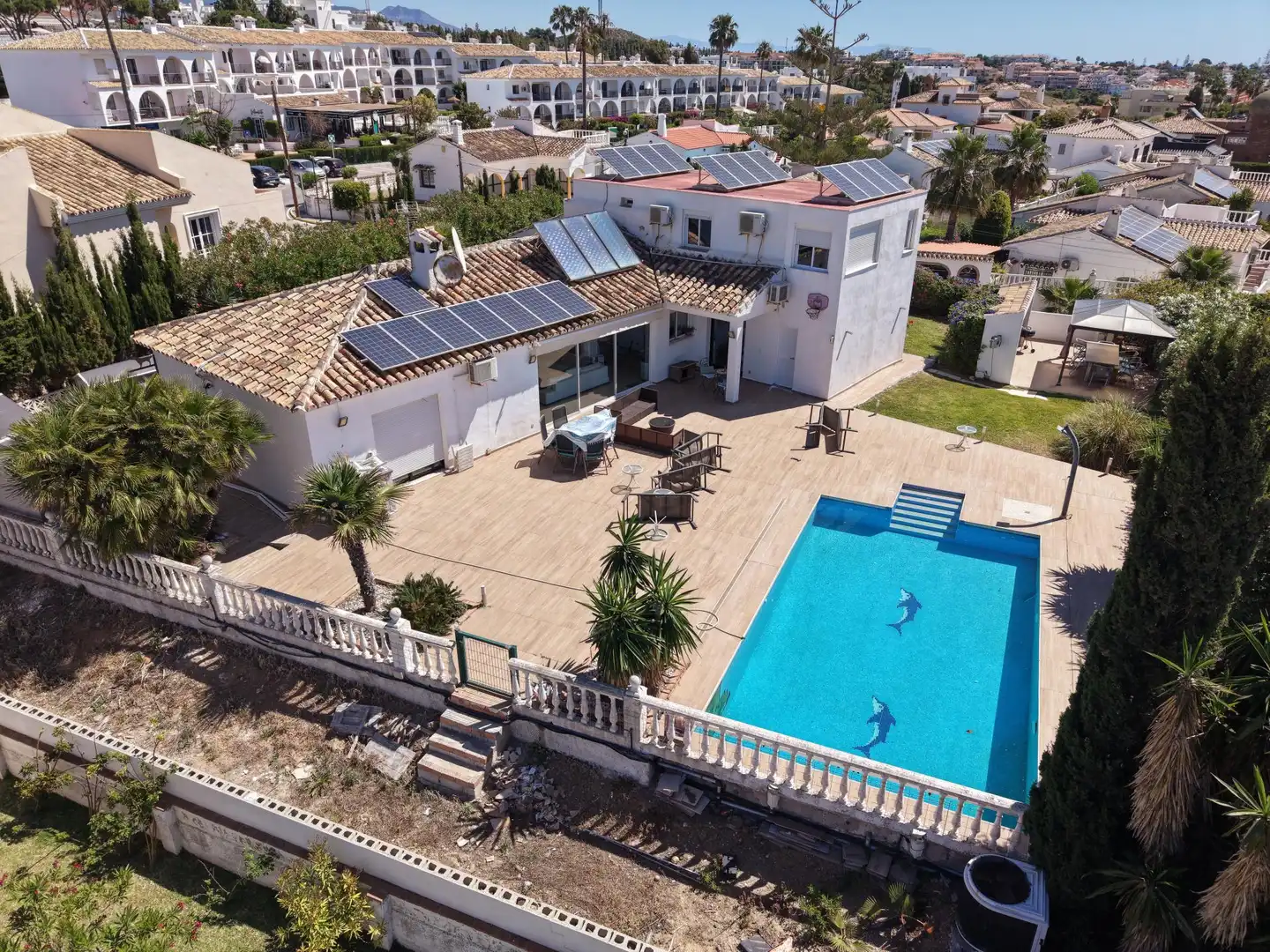 Vista exterior de Finca rústica en venda en Mijas