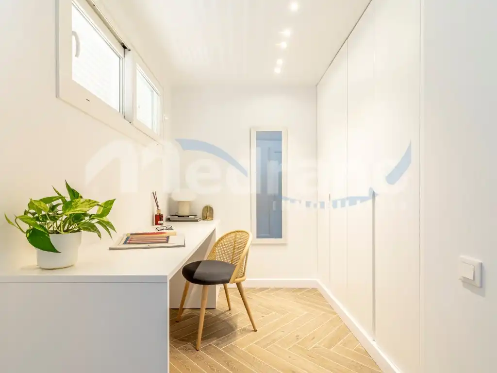 Schlafzimmer von Wohnungen zum Verkauf in Benidorm mit Klimaanlage, Privatgarten und Schwimmbad