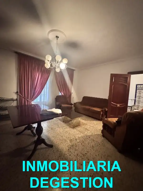 Sala d'estar de Casa o xalet en venda en Linares amb Aire condicionat, Jardí privat i Terrassa