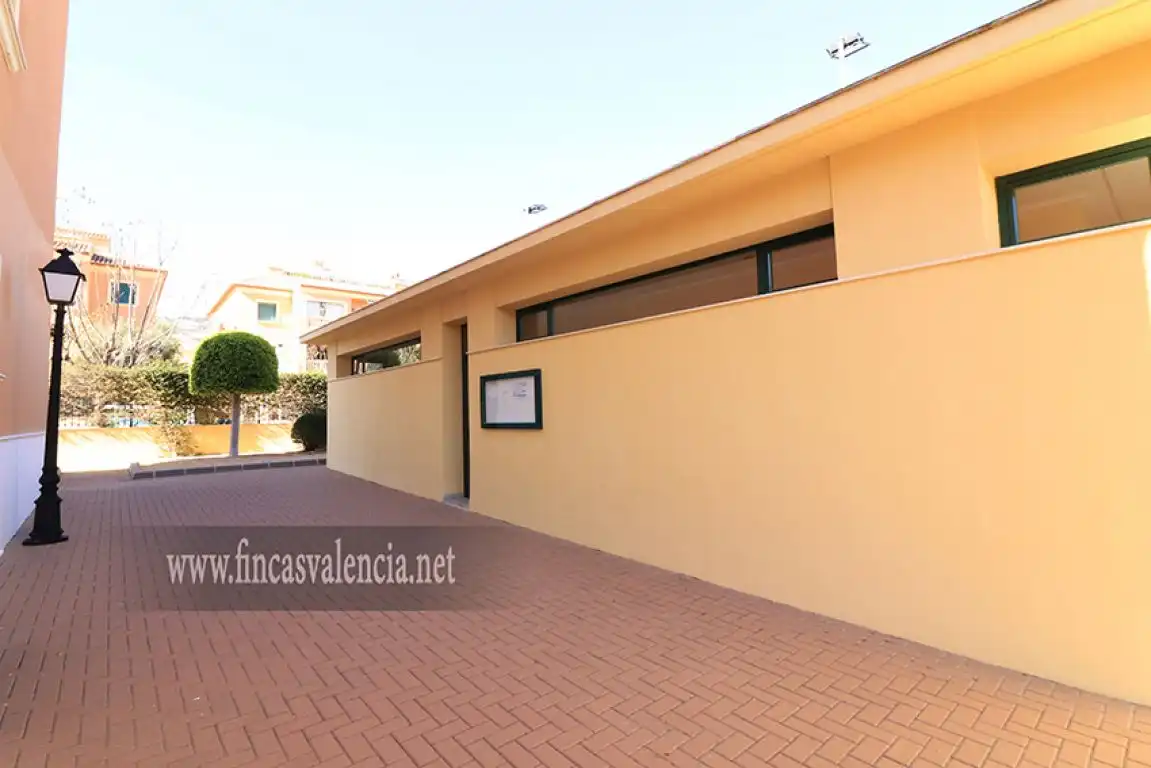 Vista exterior de Apartamento de alquiler en Jávea / Xàbia con Aire acondicionado, Jardín privado y Terraza