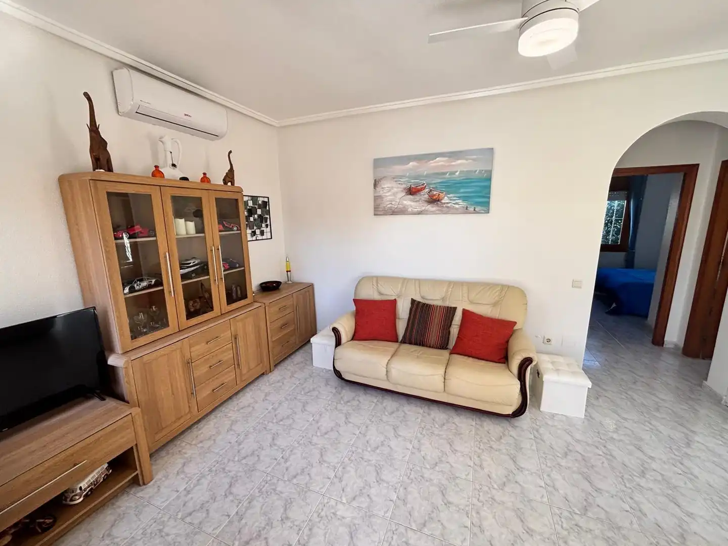 Sala de estar de Casa o chalet en venta en Rojales con Jardín privado, Terraza y Piscina