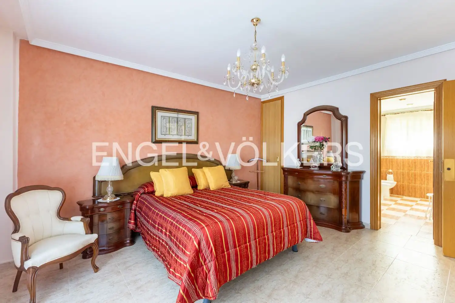 Bedroom of Houses for sale in L'Eliana  with Air Conditioner, Heating and Private garden