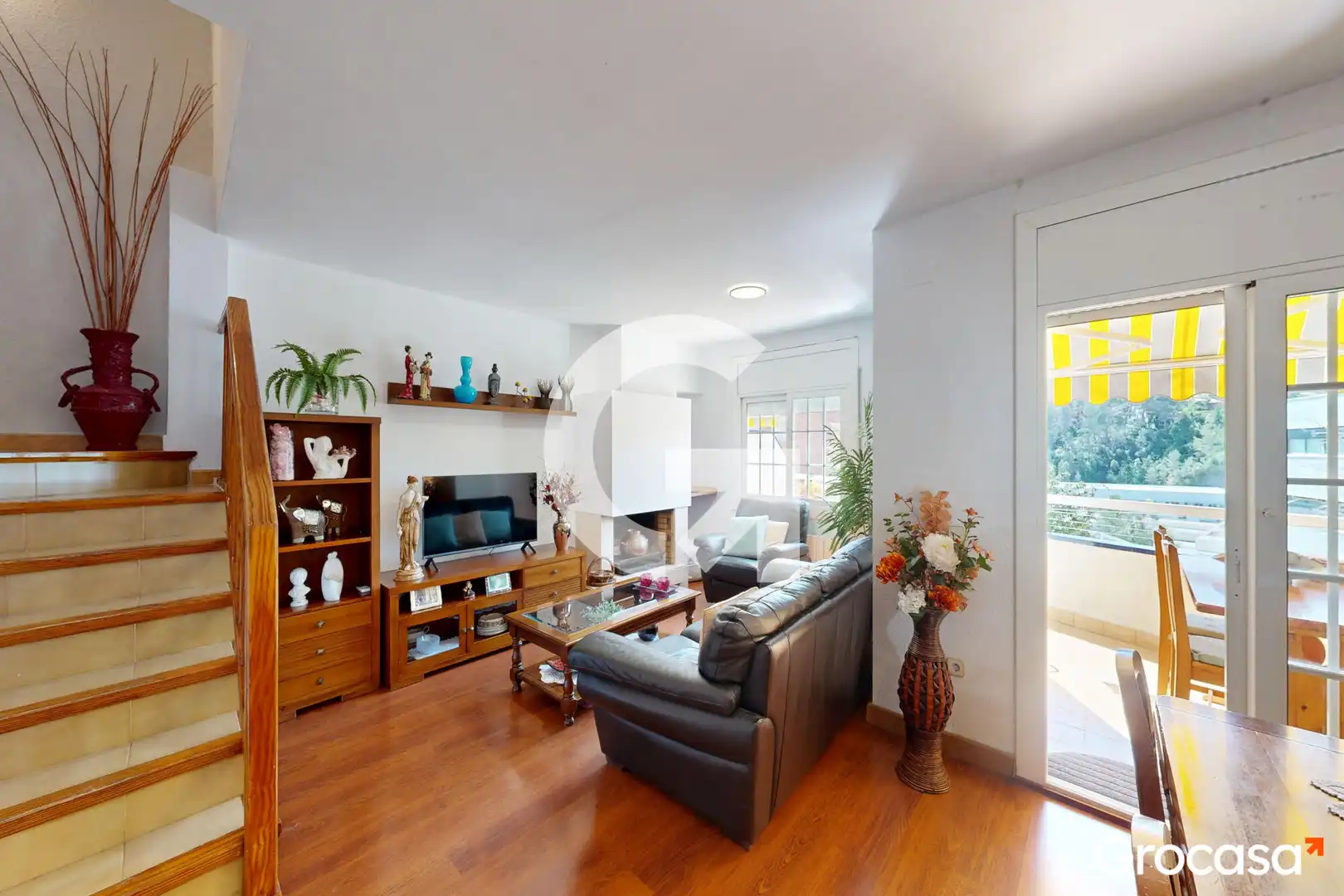 Living room of Houses for sale in Corbera de Llobregat  with Air Conditioner, Heating and Private garden