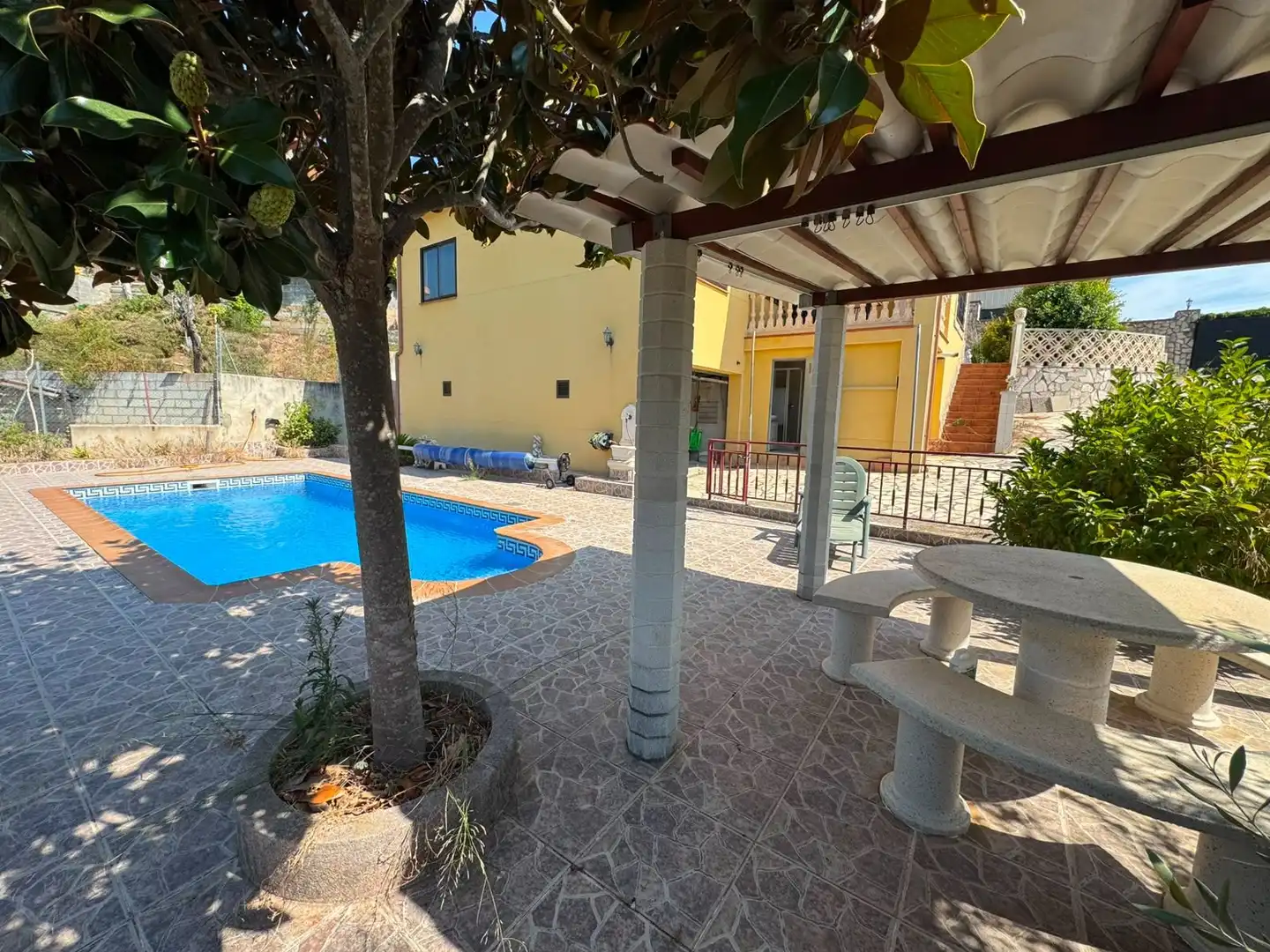 Swimming pool of Houses for sale in Tordera  with Heating, Private garden and Terrace