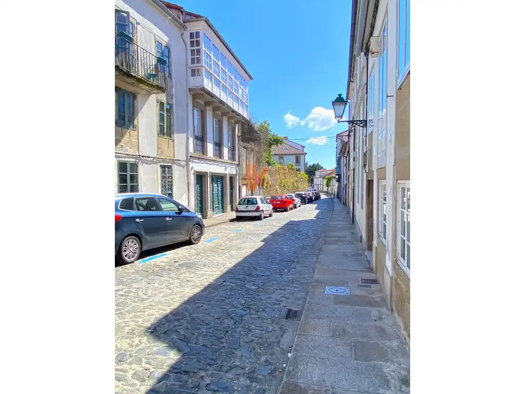 Vista exterior de Casa o xalet de lloguer en Santiago de Compostela 