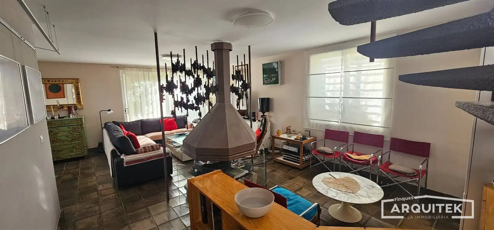 Sala d'estar de Casa o xalet en venda en Lleida amb Aire condicionat, Calefacció i Terrassa