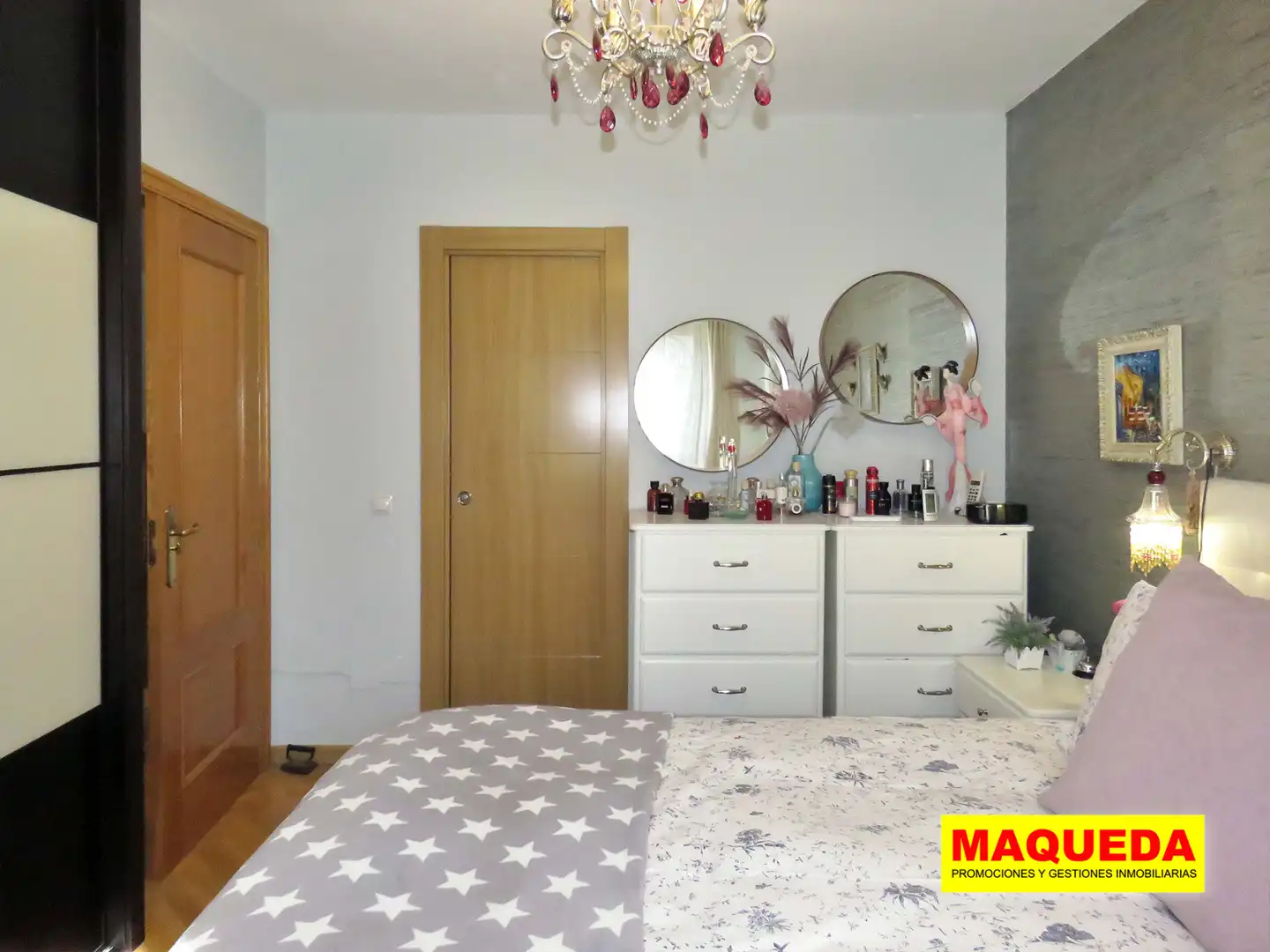 Dormitori de Casa adosada en venda en Alcorcón amb Aire condicionat, Calefacció i Jardí privat