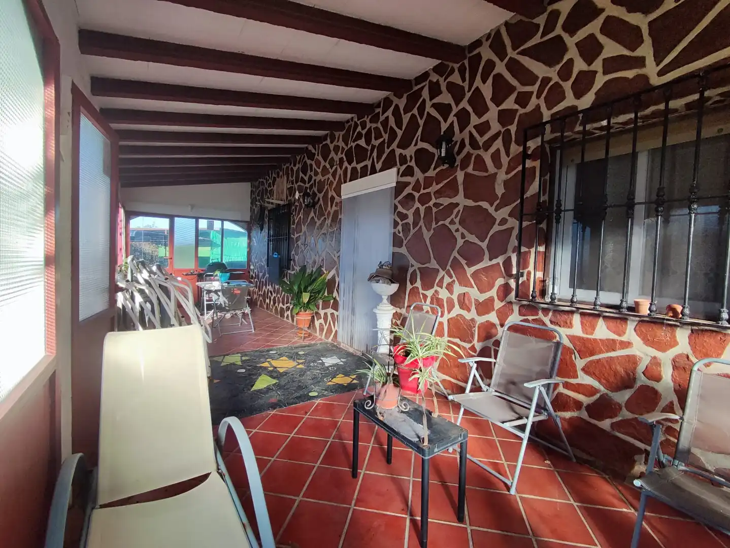 Terraza de Casa o chalet en venta en Manzanares con Aire acondicionado, Jardín privado y Terraza