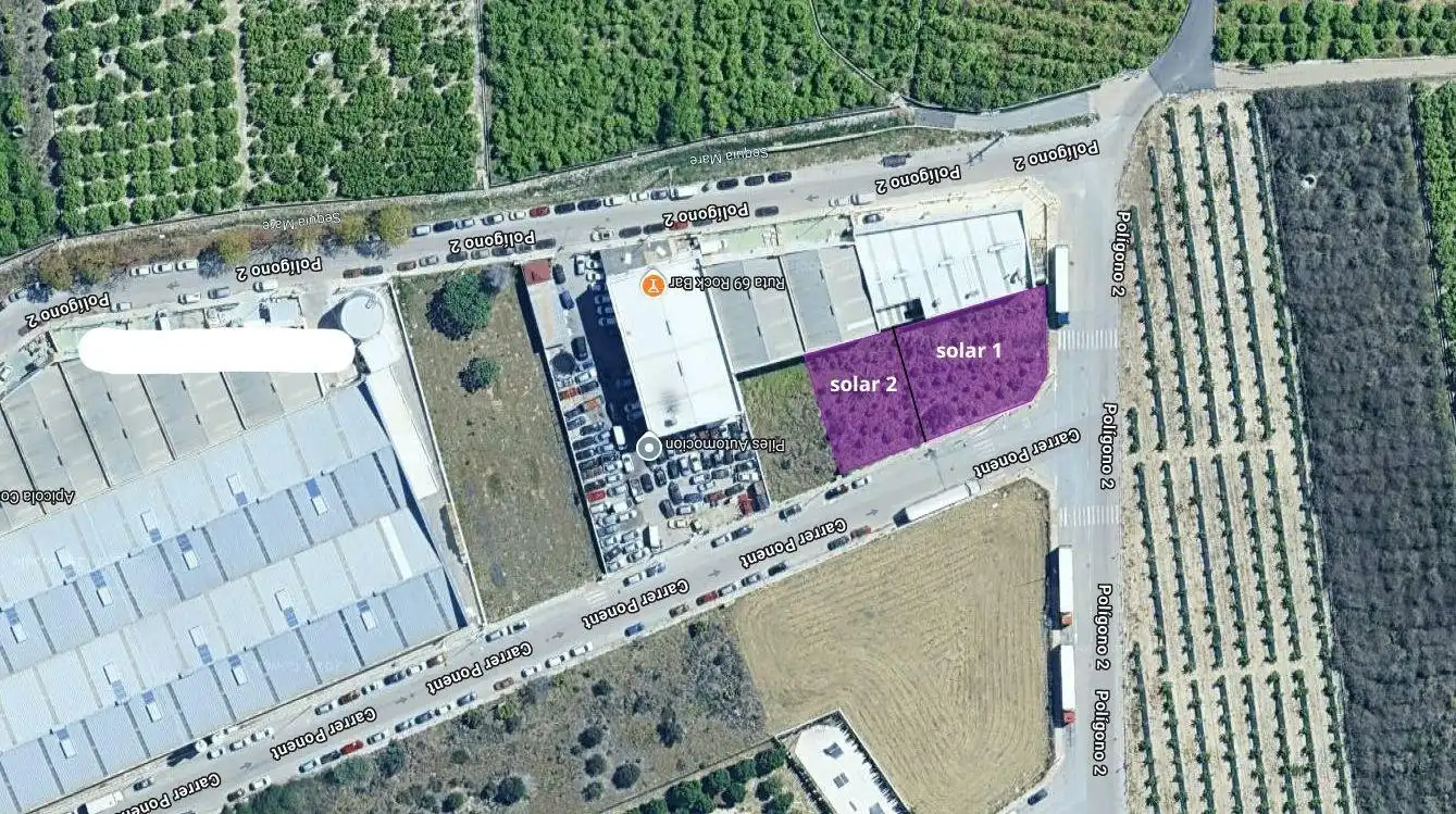 Industrial land for sale in Calle Ponent, imagen 2