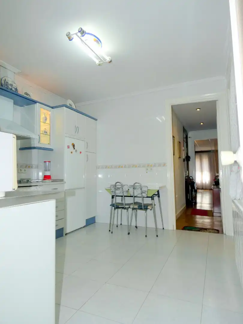 Cocina de Piso en venta en Bilbao  con Calefacción, Parquet y Terraza