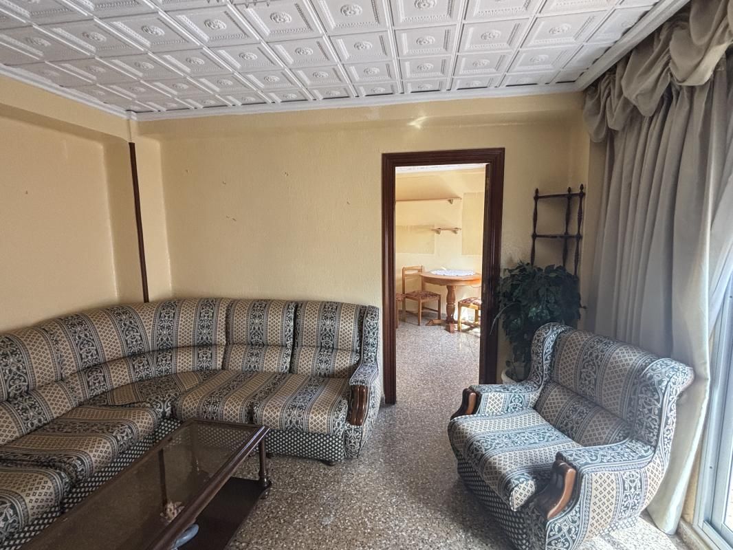 Sala de estar de Piso en venta en Alboraya con Aire acondicionado, Calefacción y Terraza