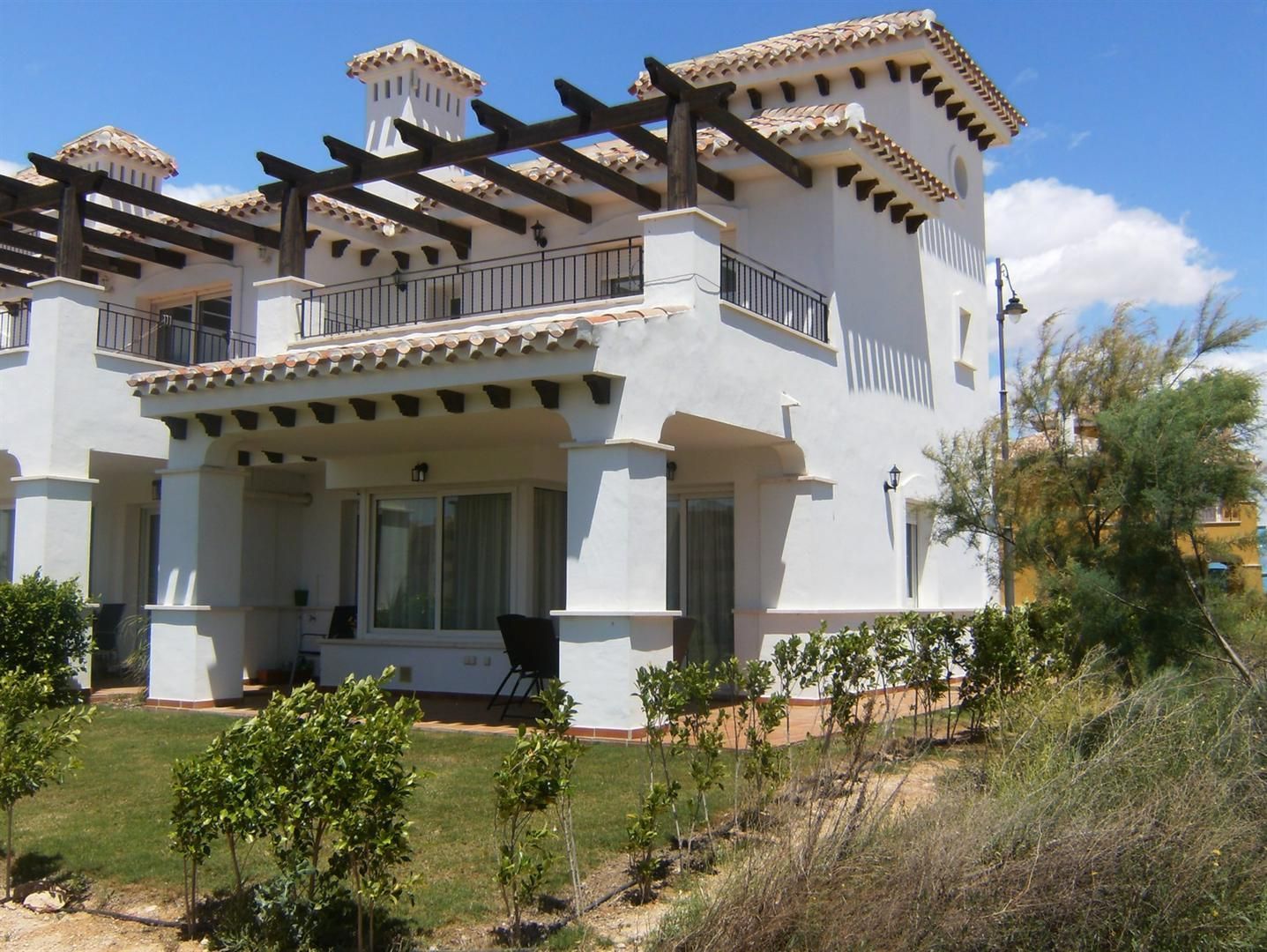 Exterior view of Single-family semi-detached for sale in Torre-Pacheco  with Air Conditioner, Heating and Private garden