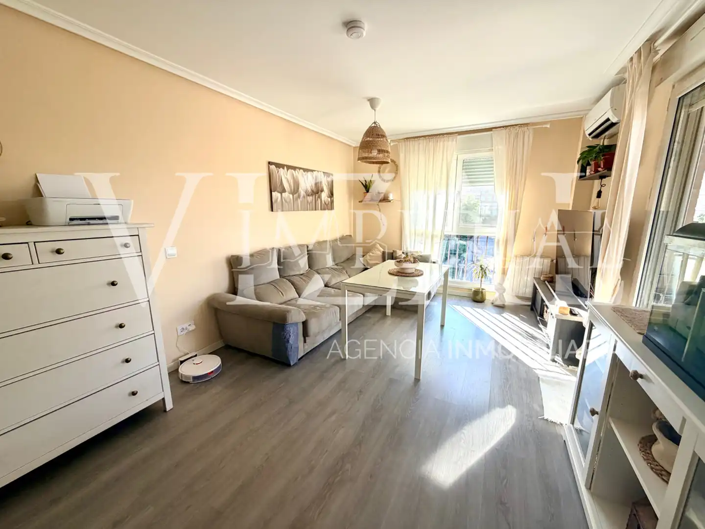 Sala de estar de Piso en venta en Humanes de Madrid con Aire acondicionado, Calefacción y Terraza