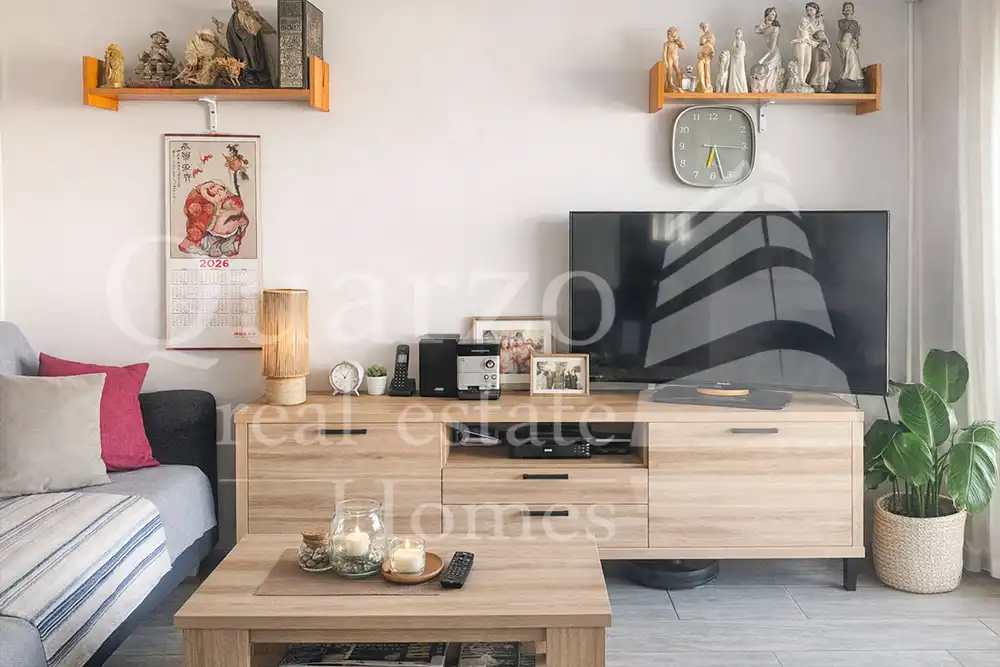 Sala de estar de Apartamento en venta en Gandia con Calefacción, Terraza y Amueblado