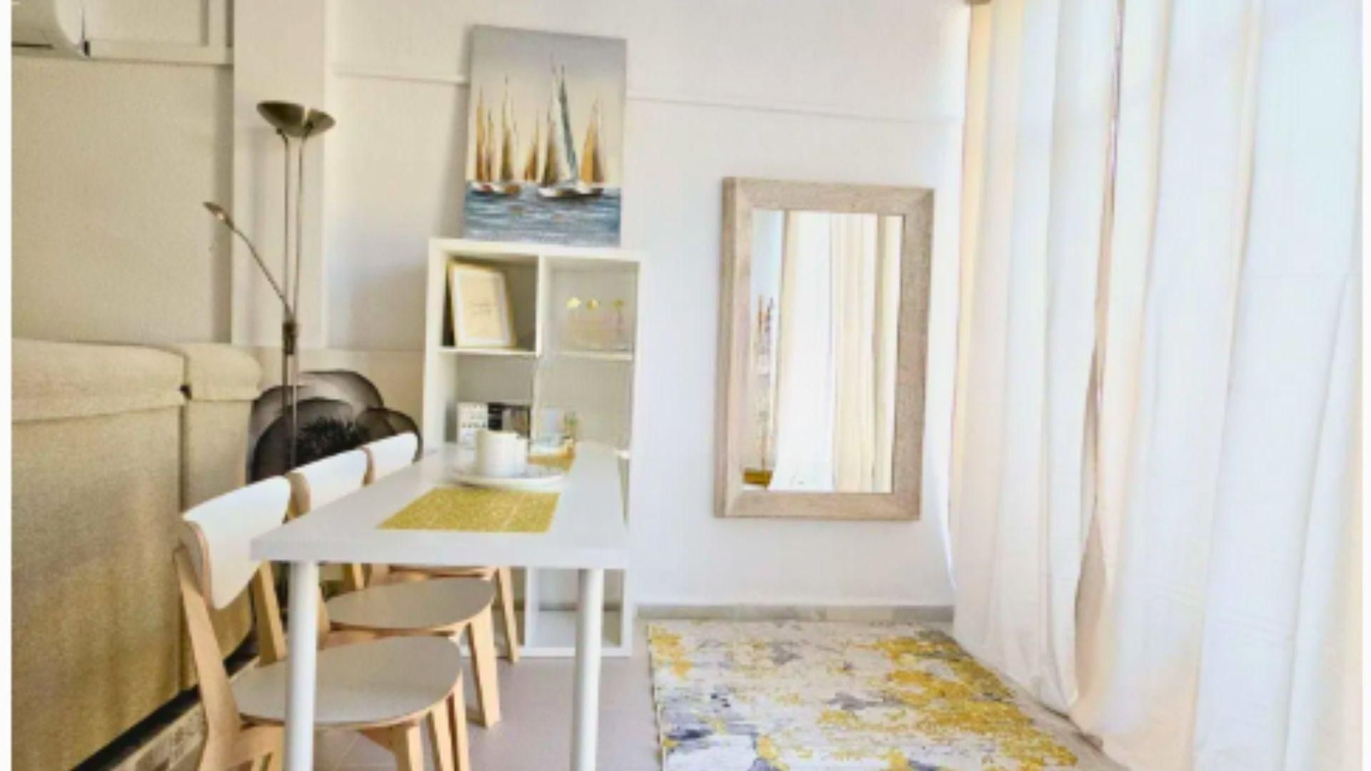 Living room of Single-family semi-detached for sale in Guardamar del Segura  with Air Conditioner, Terrace and Furnished