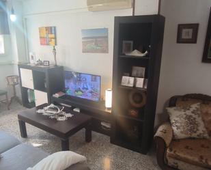 Living room of Flat for sale in  Almería Capital  with Air Conditioner