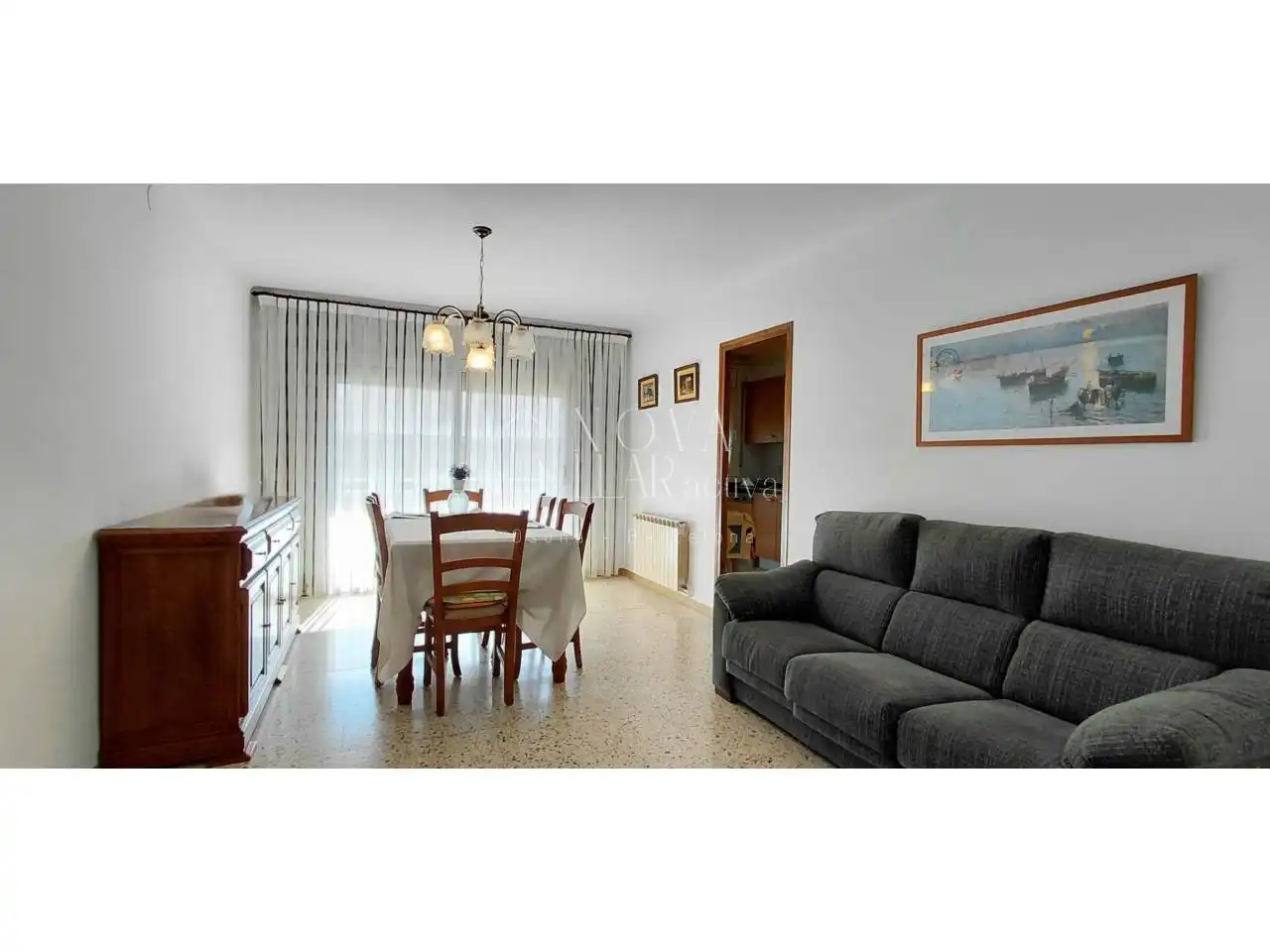 Wohnzimmer von Wohnungen zum Verkauf in Centelles mit Heizung und Balkon