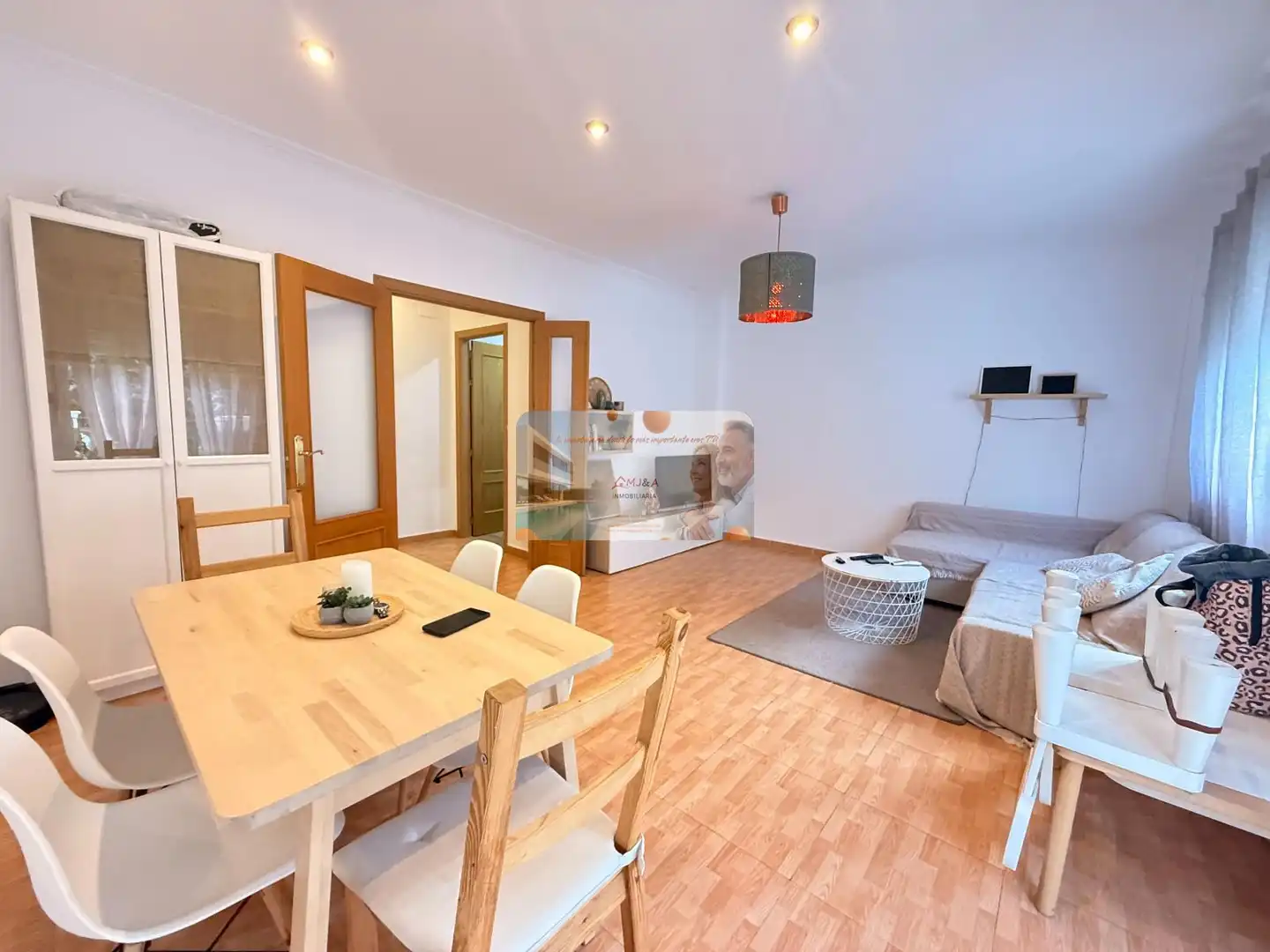 Sala de estar de Casa adosada en venta en Les Alqueries / Alquerías del Niño Perdido con Aire acondicionado, Calefacción y Terraza