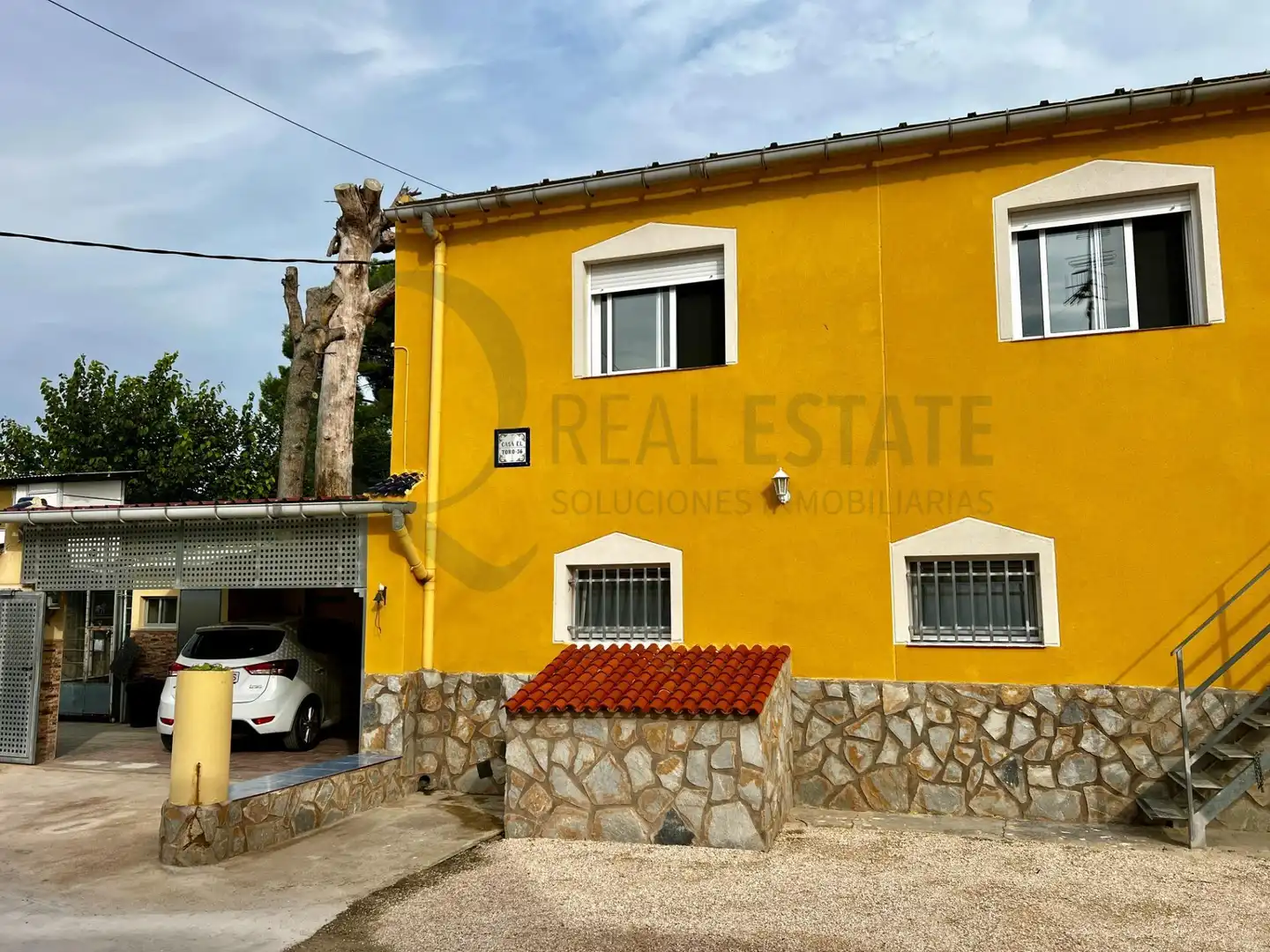 Exterior view of Houses for sale in Villena  with Heating, Private garden and Terrace
