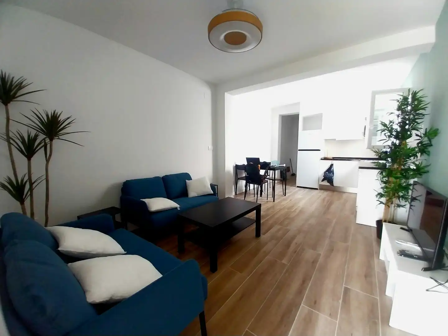 Living room of Flat for share in Valencia  with Heating, Furnished and Washing machine