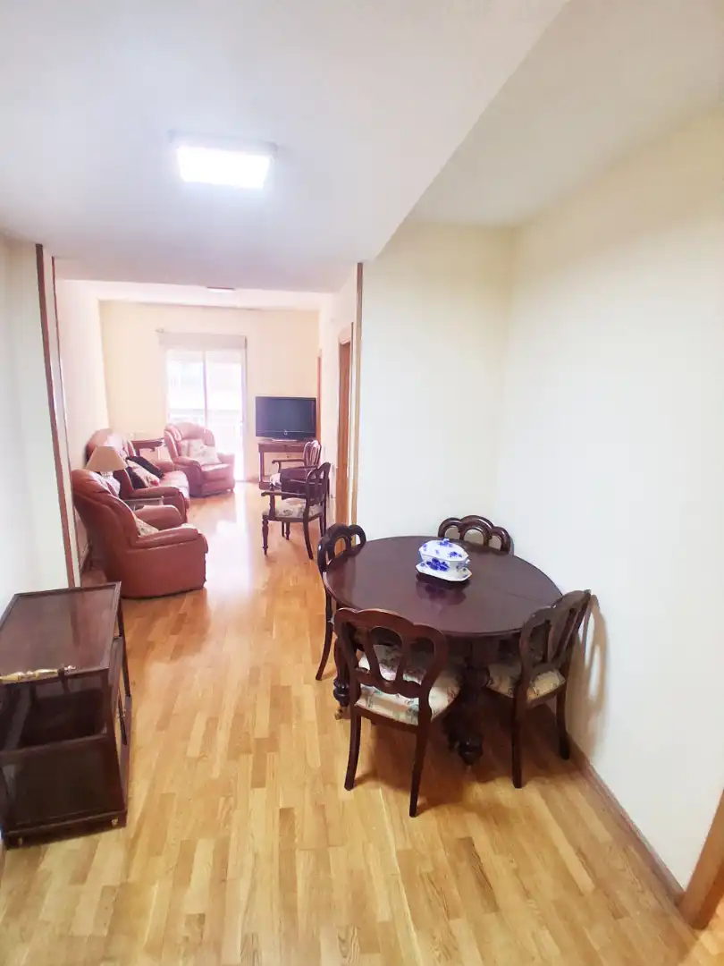 Sala d'estar de Pis de lloguer en Granada amb Calefacció, Parquet i Moblat