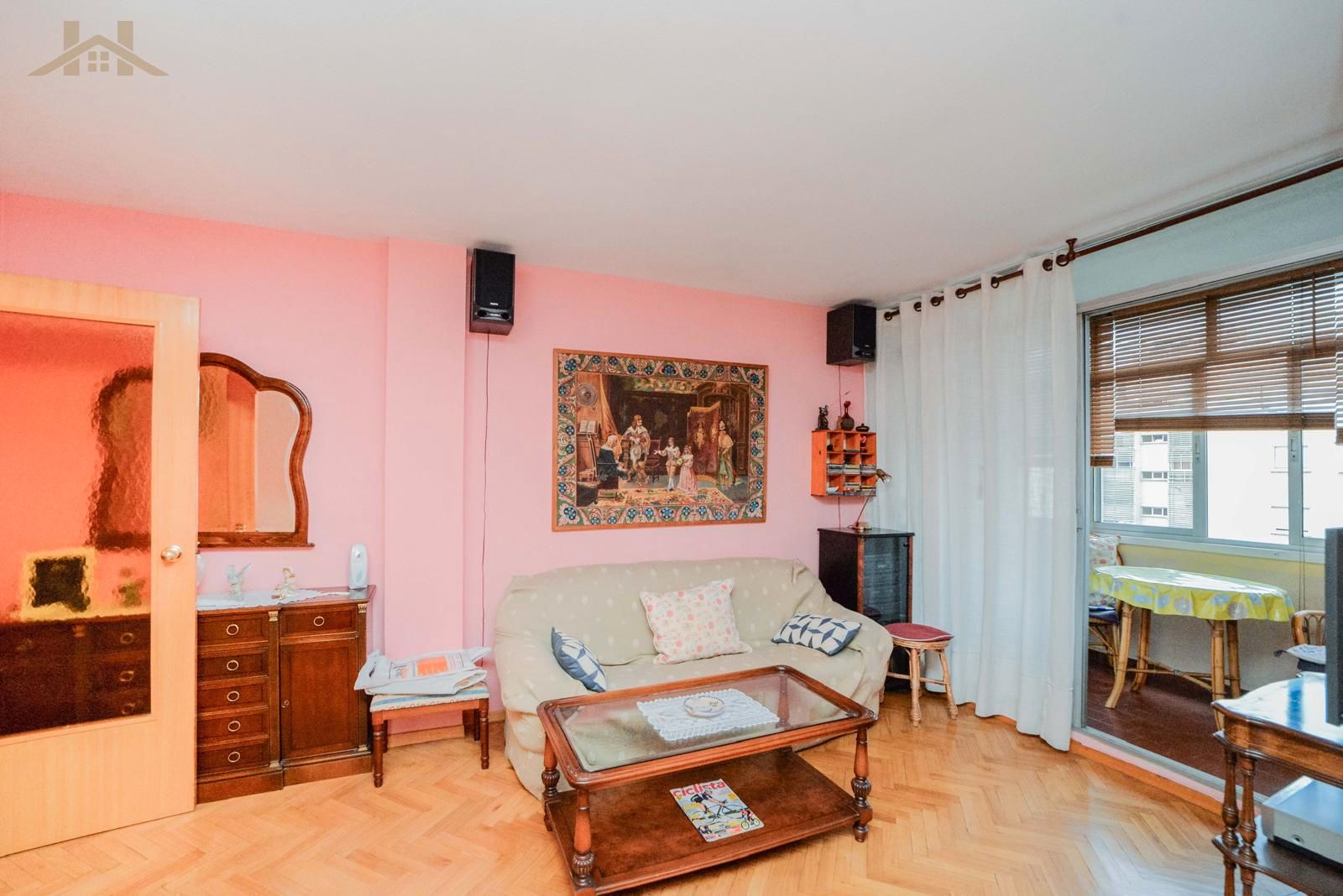 Bedroom of Flat for sale in Móstoles  with Heating, Terrace and Furnished