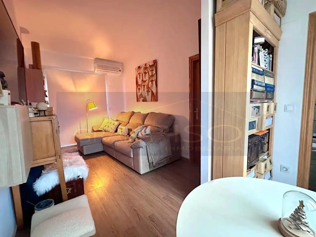 Sala d'estar de Àtic en venda en Manilva amb Aire condicionat, Terrassa i Moblat