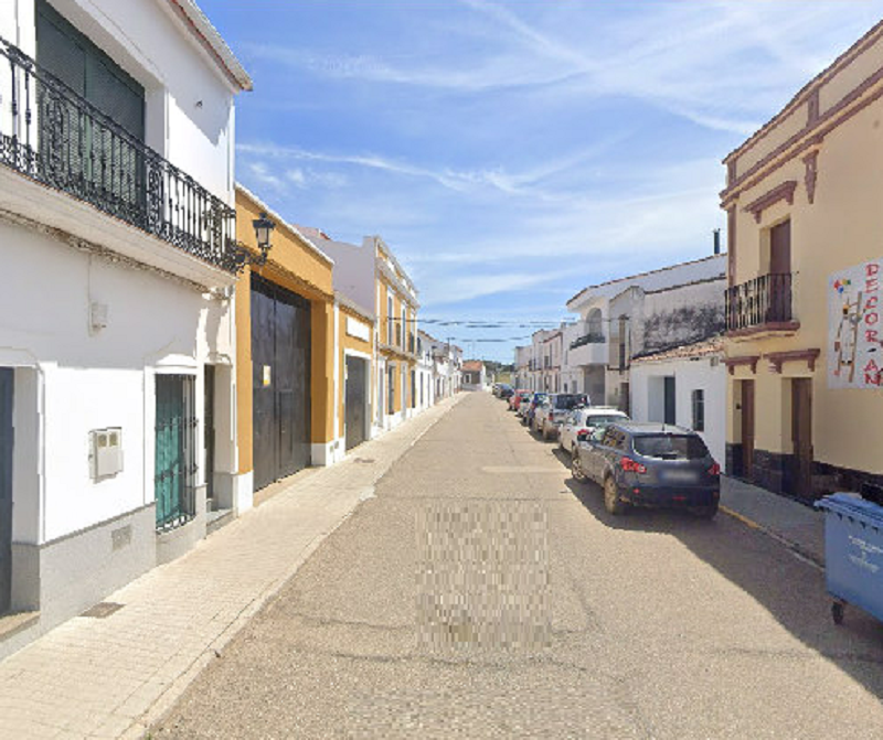 Vista exterior de Casa o xalet en venda en Villanueva del Fresno
