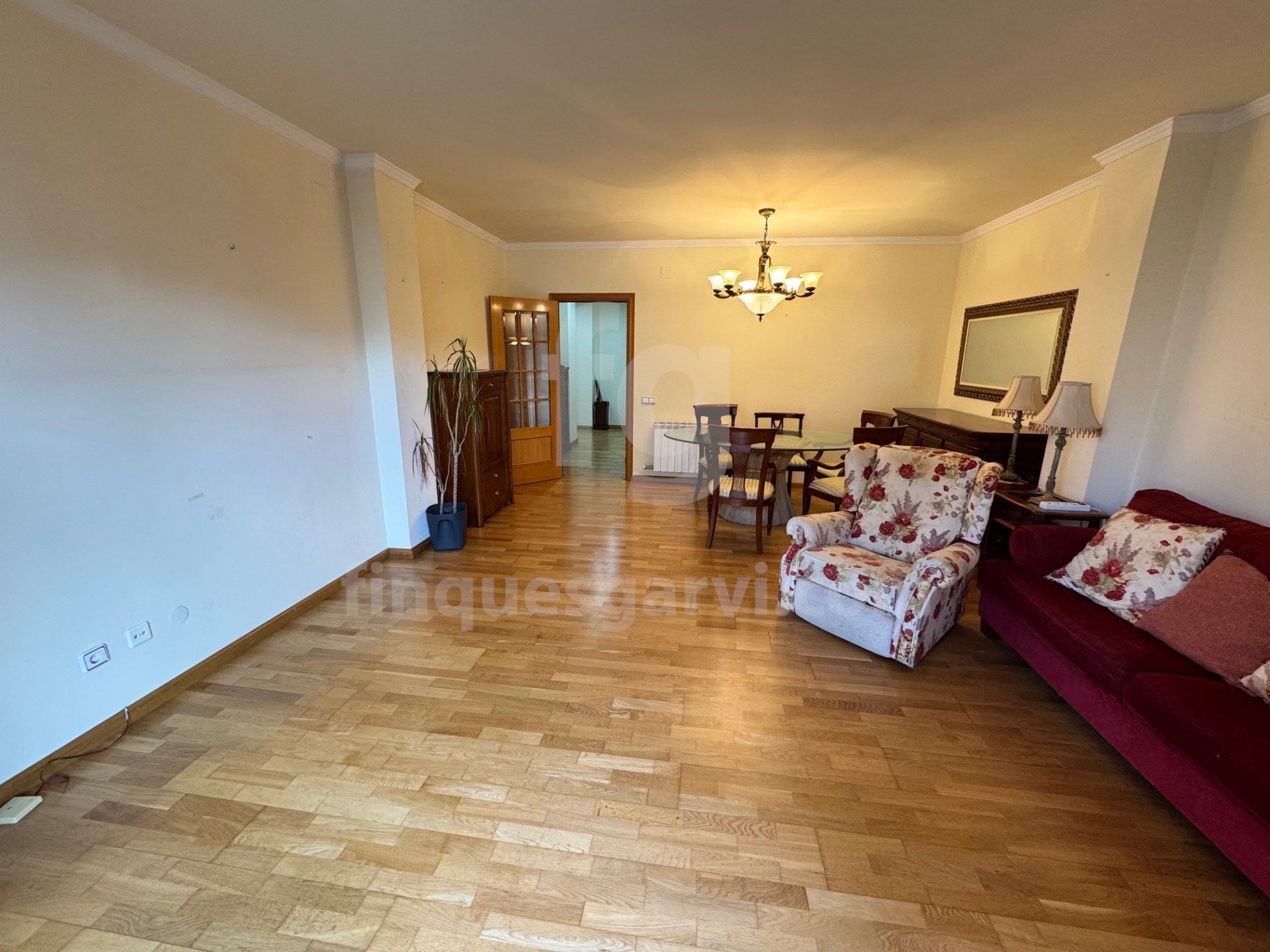 Living room of Flat to rent in Sant Feliu de Llobregat  with Heating, Swimming Pool and Furnished