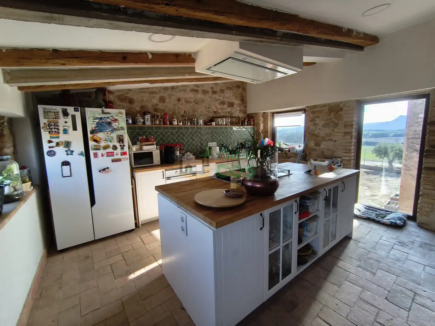 Cocina de Casa o chalet en venta en Òdena con Jardín privado, Terraza y Balcón