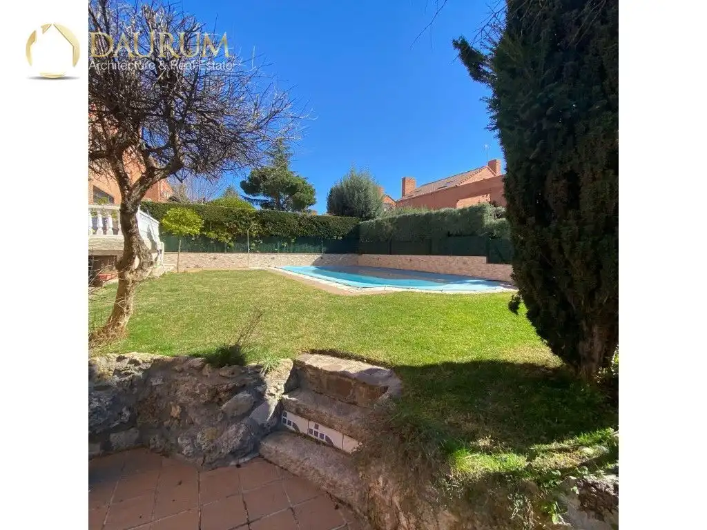 Jardín de Casa adosada en venta en Rivas-Vaciamadrid