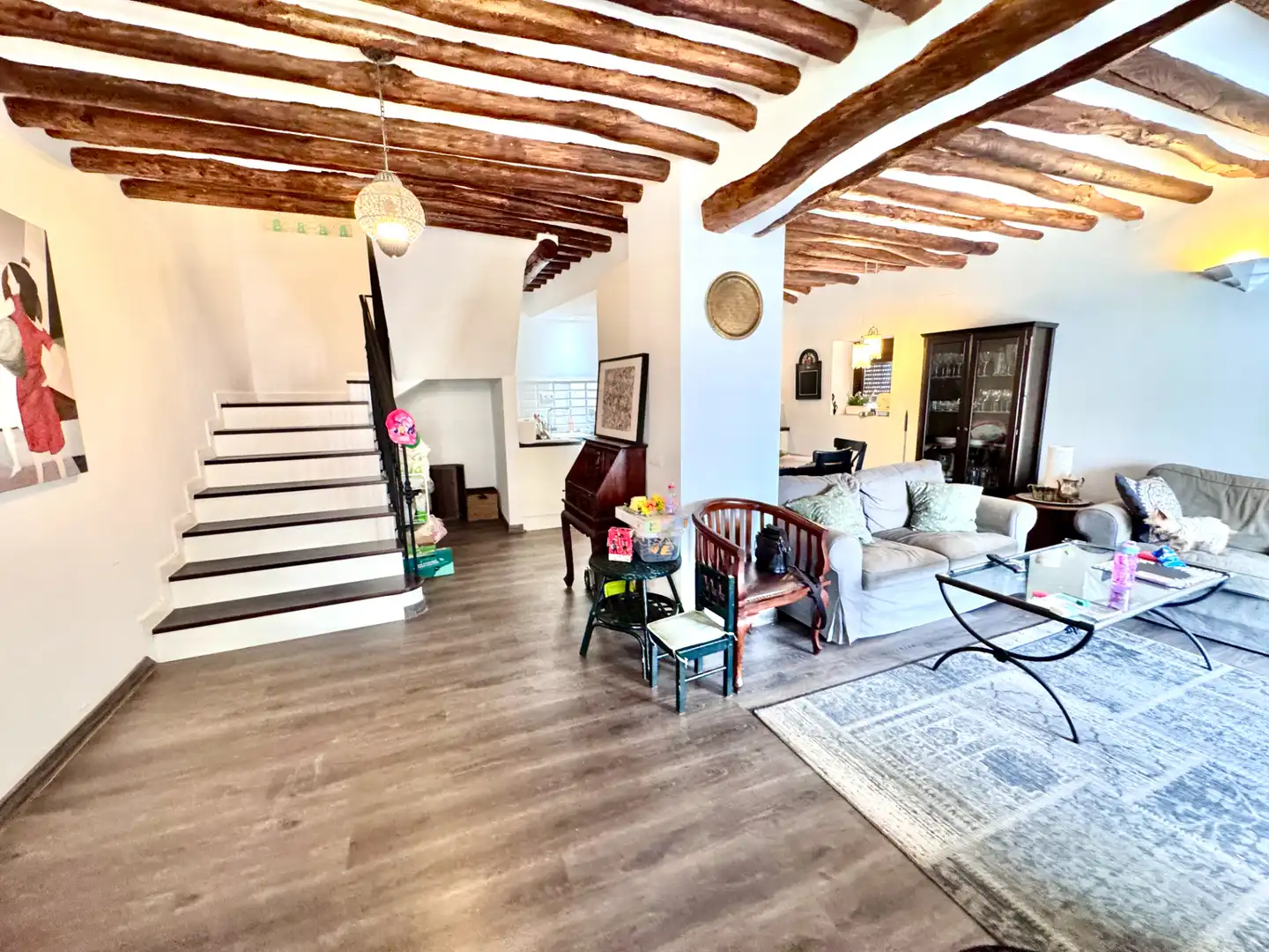 Sala d'estar de Casa o xalet en venda en Válor amb Calefacció, Jardí privat i Terrassa